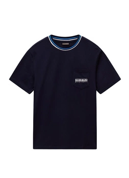 Napapijri t-shirt S-Murlo blu marine - S