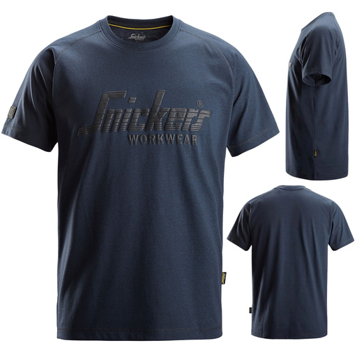 SNICKERS T-SHIRT NAVY BLAU 2590-4500 - M