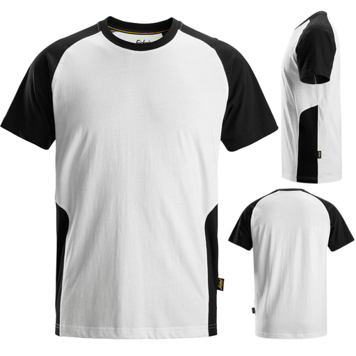 SNICKERS T-SHIRT 2550 WEISS - XS